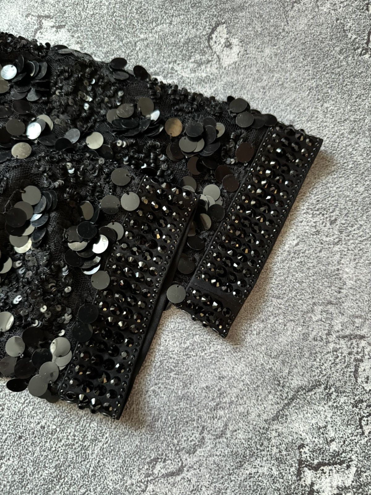 St. John × Vintage ST. JOHN size12 hand beading rhinestones blazer jacket 00s Size XL / US 12-14 / IT 48-50 - 15 Thumbnail