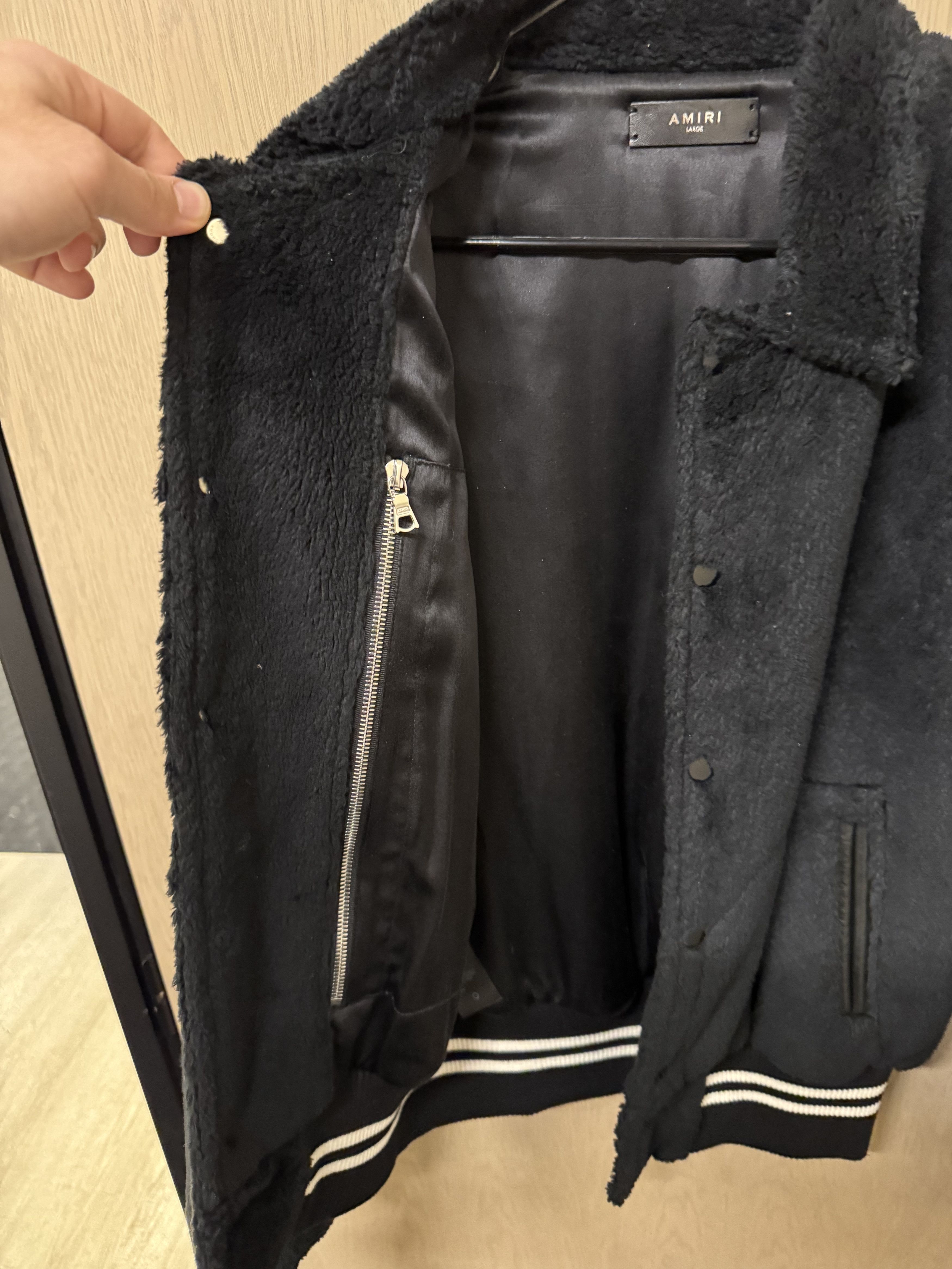 Amiri Amiri Sherpa Band Jacket Size US L / EU 52-54 / 3 - 4 Thumbnail