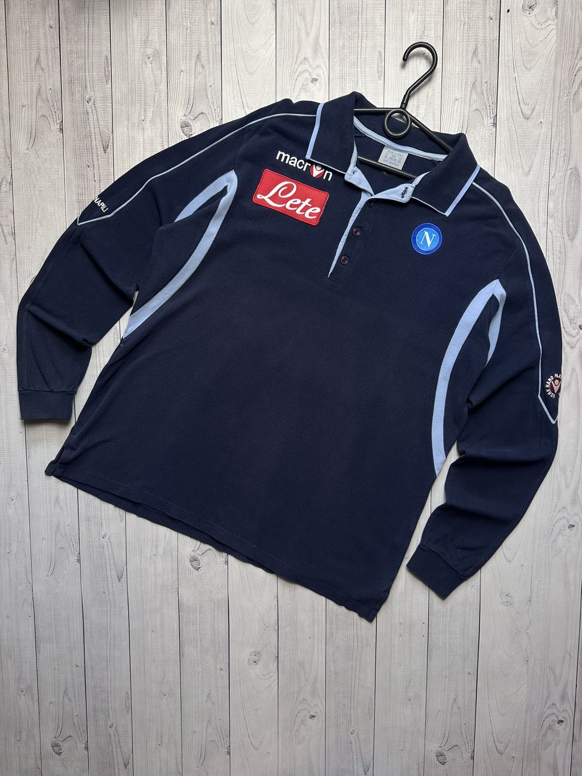 Vintage Napoli soccer rugby Jersey size XL
