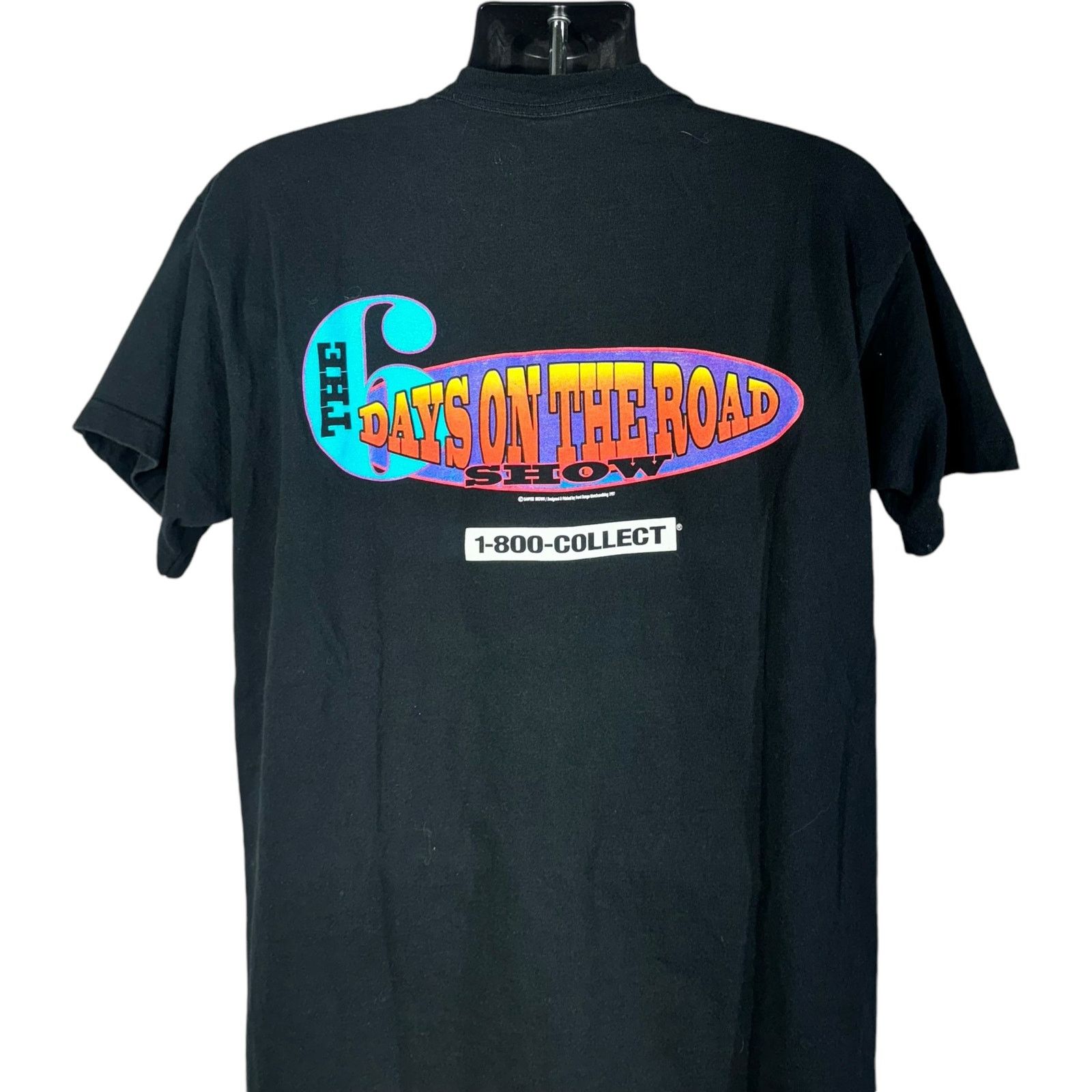 Fruit Of The Loom Vintage Sawyer Brown 6 Days On The Road Show Band Tee Size US XL / EU 56 / 4 - 6 Thumbnail