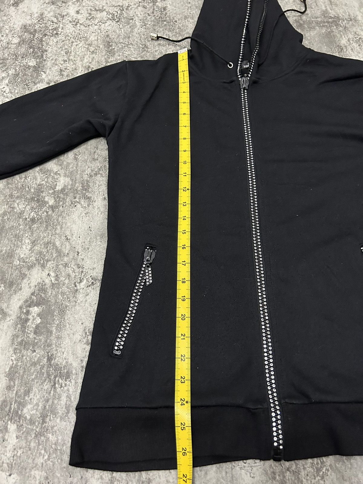 Hysteric Glamour × If Six Was Nine × Japanese Brand Japanese Bernings Sho Swarovski Zip Up hoodie Size US S / EU 44-46 / 1 - 14 Thumbnail