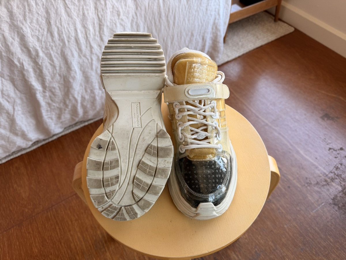 Maison Margiela Margiela Sneakers Retro Fit Sponge White Yellow Size US 7 / IT 37 - 8 Thumbnail