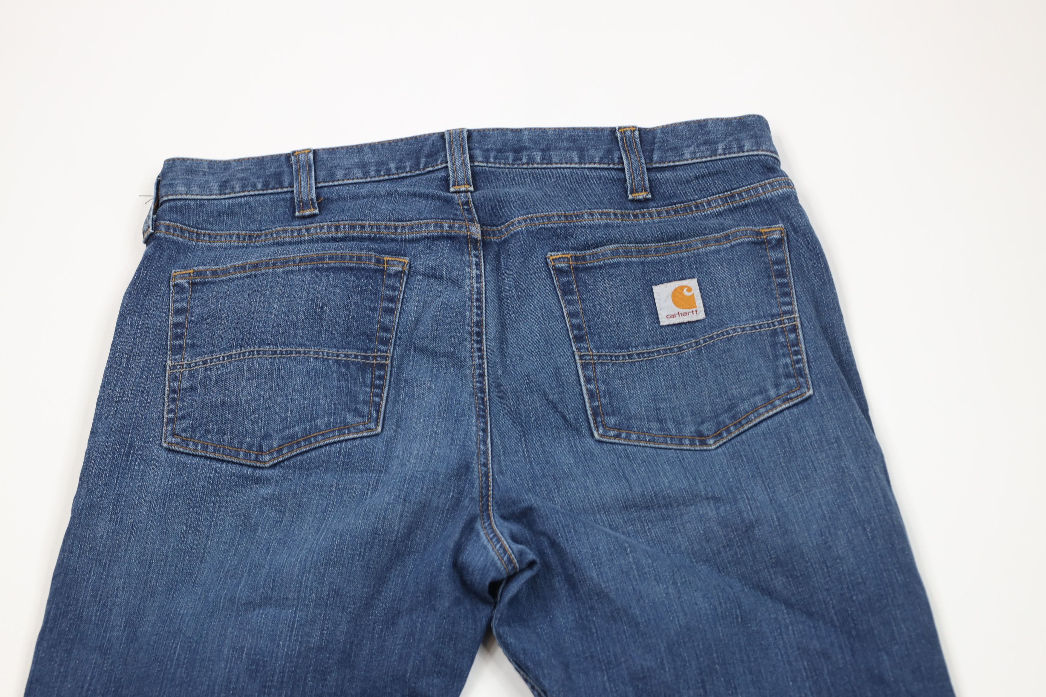 Carhartt × Vintage Vintage Y2K Carhartt Relaxed Fit Straight Leg Denim Jeans Size US 34 / EU 50 - 10 Thumbnail