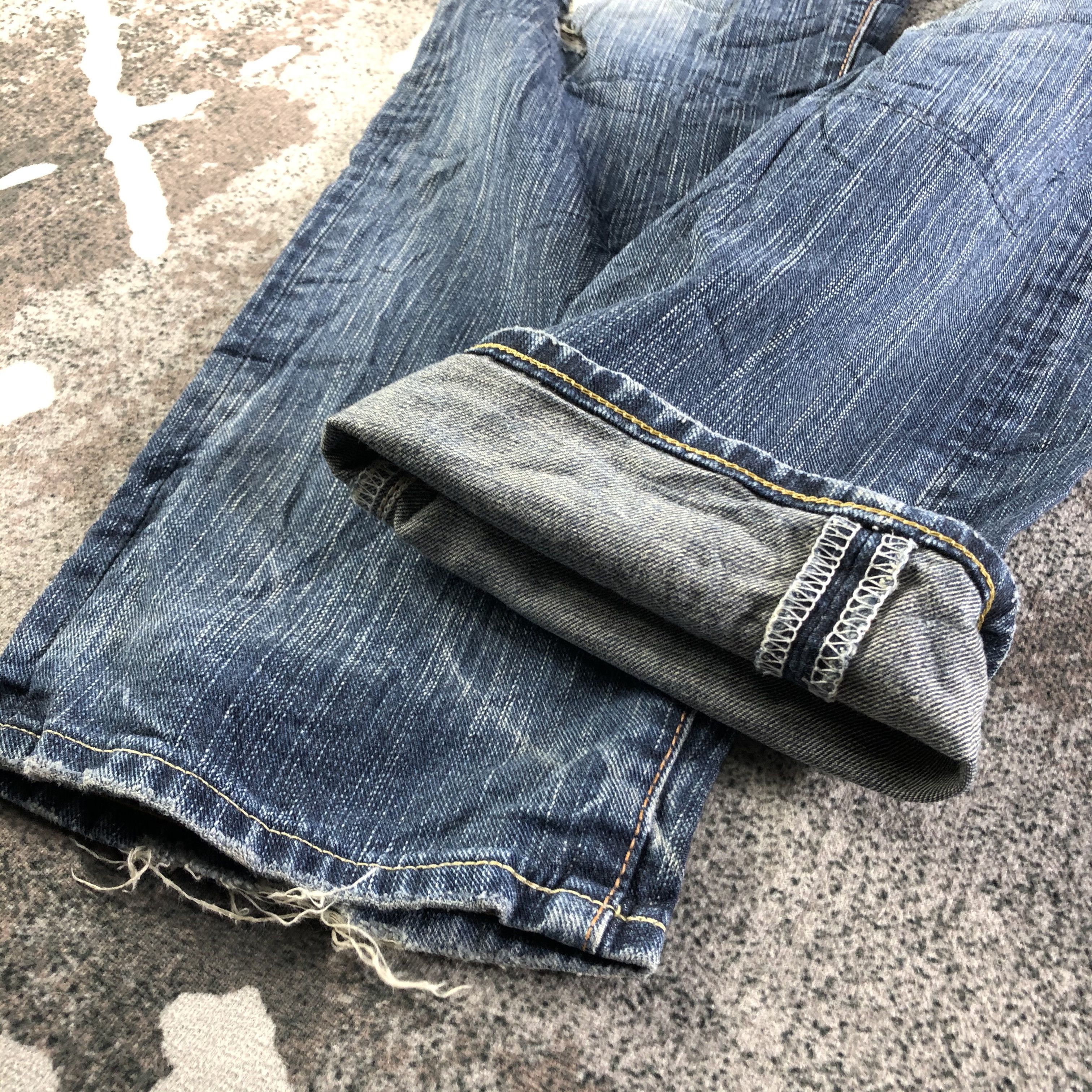 Edwin Vintage Edwin Jeans Patchwork Denim KJ3094 Size US 30 / EU 46 - 7 Thumbnail