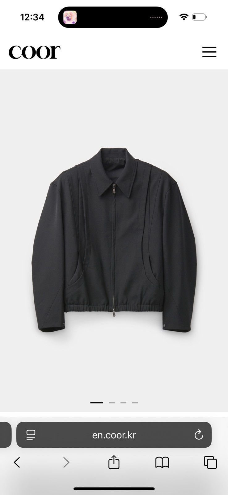 Other Coor Wool Blouson Size US L / EU 52-54 / 3 - 4 Thumbnail