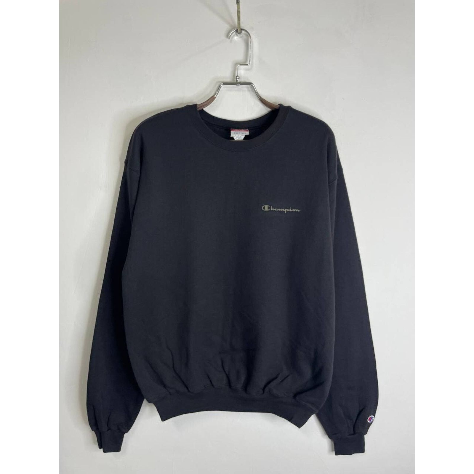 Champion Vintage Champion Black Crewneck Sweatshirt M Size US M / EU 48-50 / 2 - 1 Thumbnail