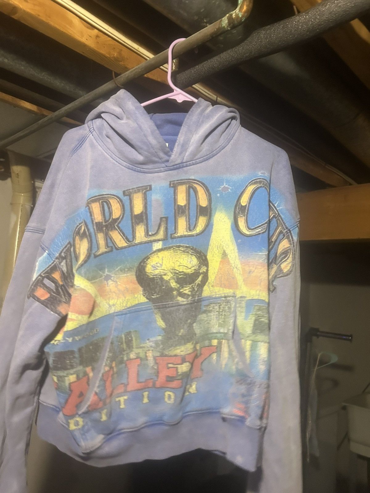 Vale Studios Vintage light blue hoodie
