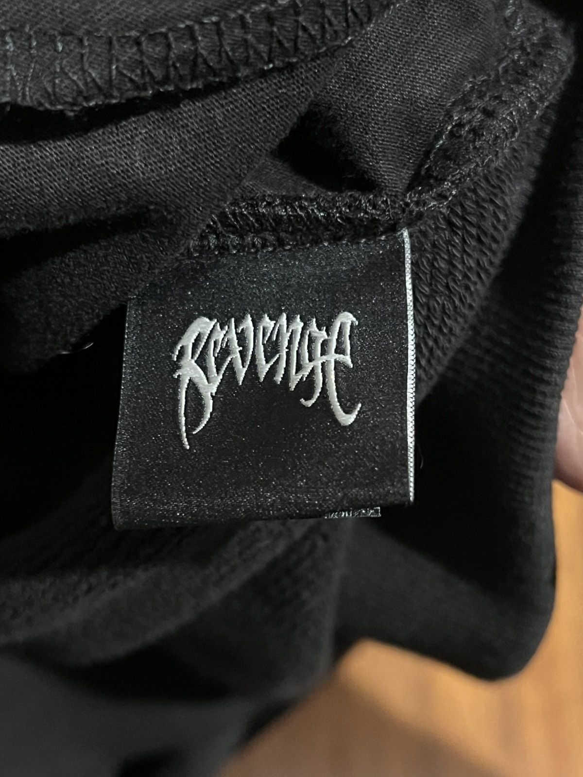 Revenge Revenge Embroidered Tribal Zip Up Skull Hoodie Black Size US S / EU 44-46 / 1 - 8 Thumbnail