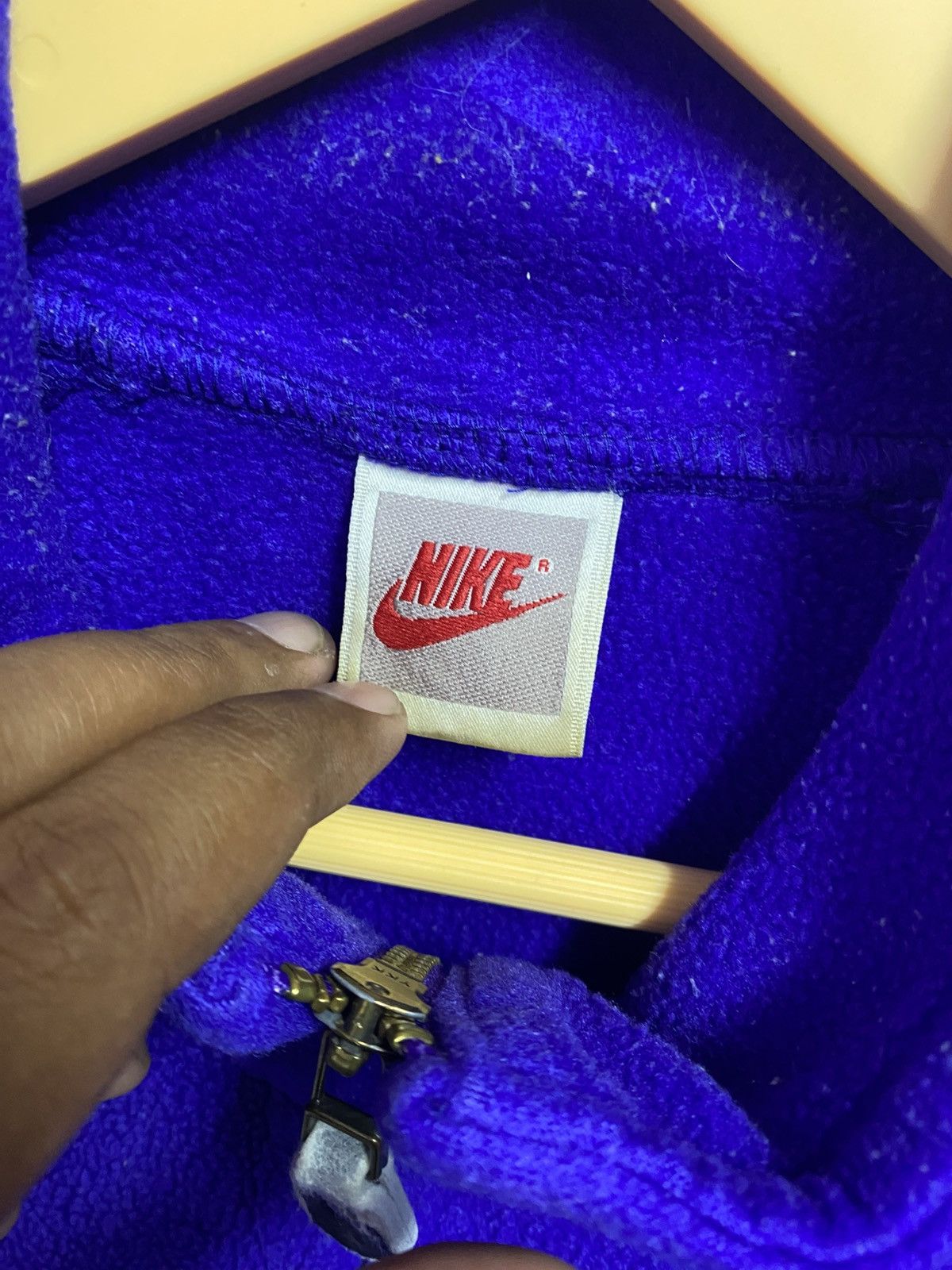 Nike Vintage nike fleece jacket Size US XL / EU 56 / 4 - 6 Thumbnail