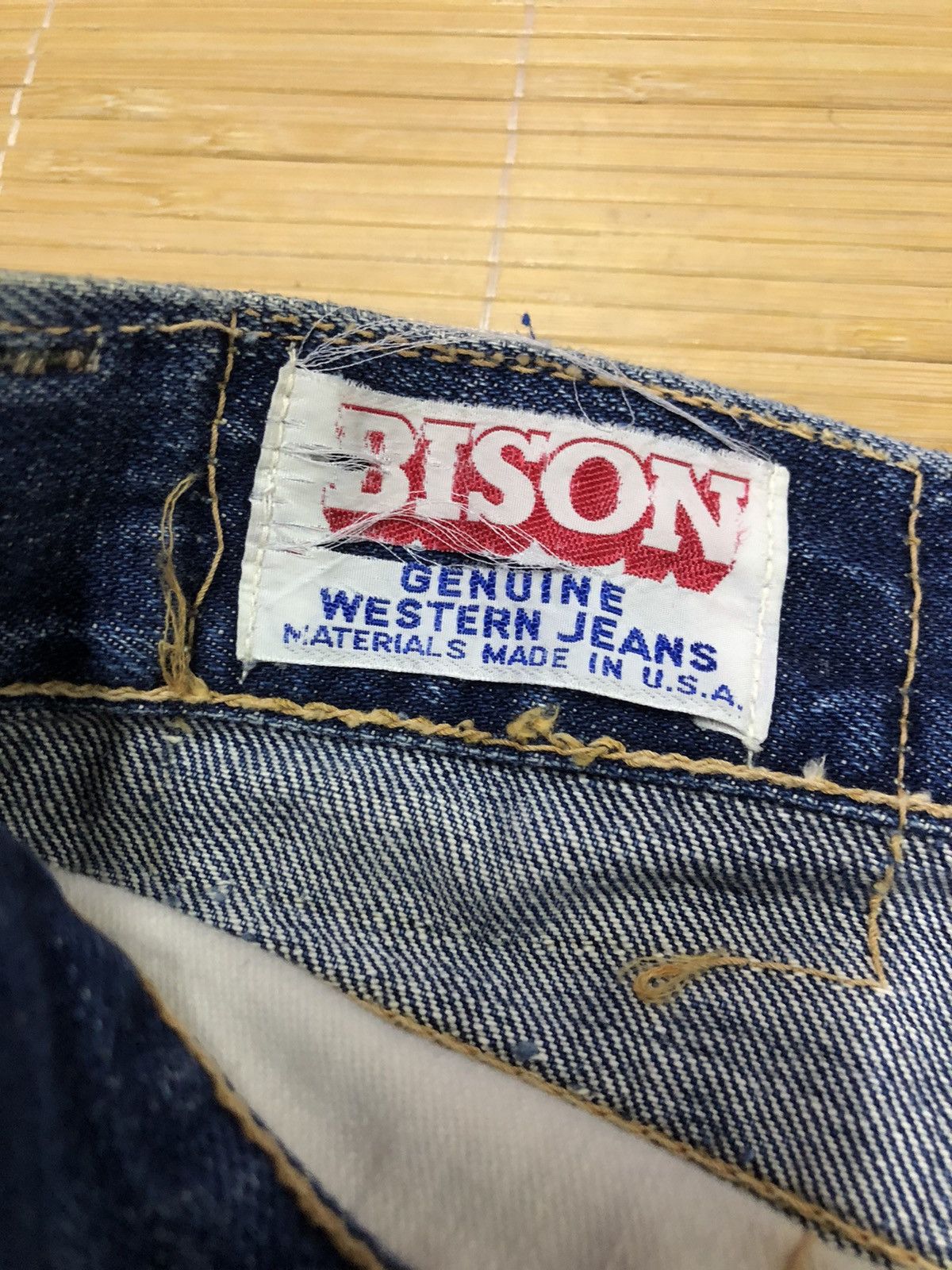 Vintage Vintage 70s Bison western jeans flare Size US 32 / EU 48 - 9 Thumbnail