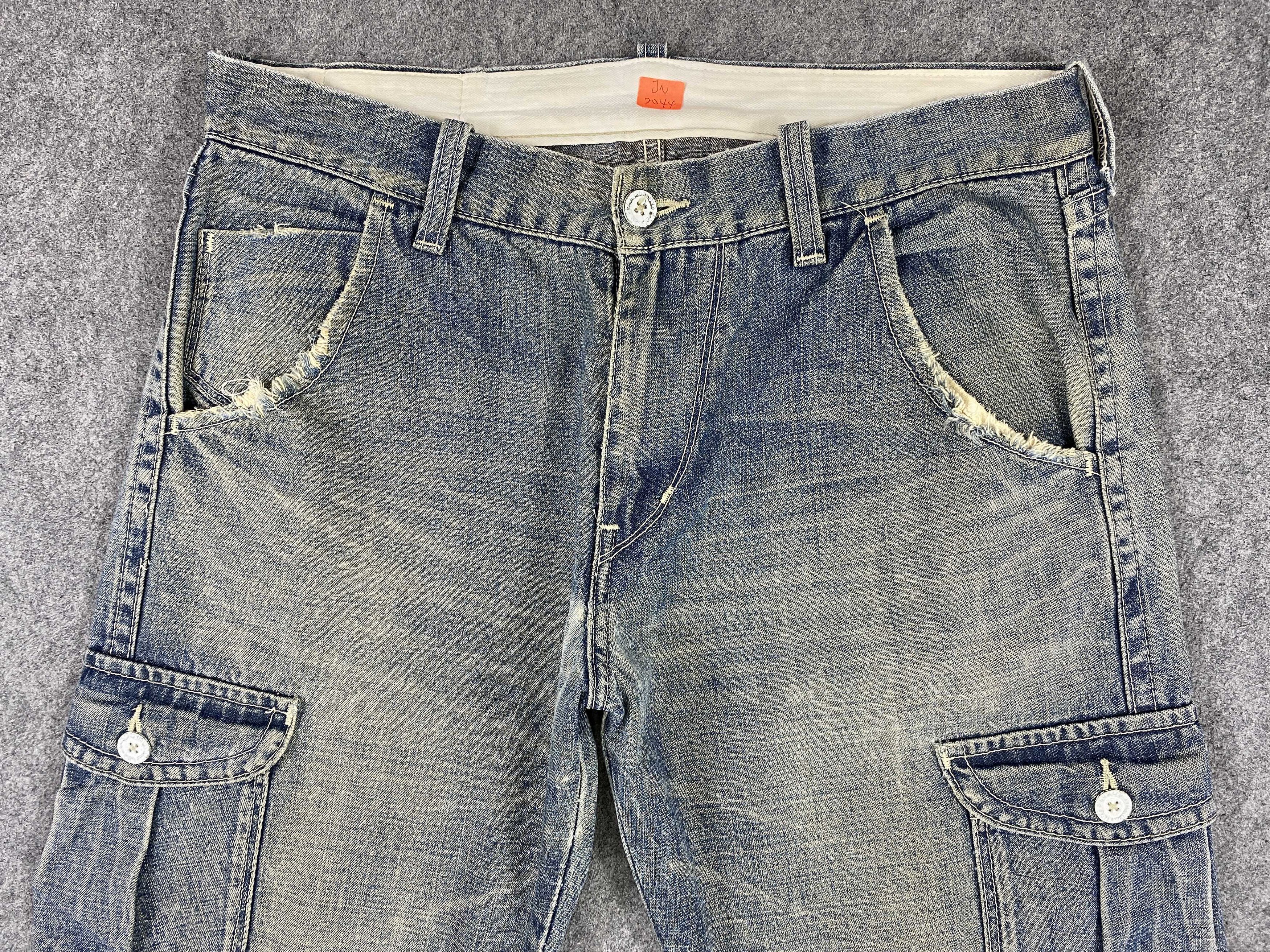 Levi's Faded Blue Multi Pocket Vintage Levi's 503 34x33 -JN2044 Size US 34 / EU 50 - 3 Thumbnail