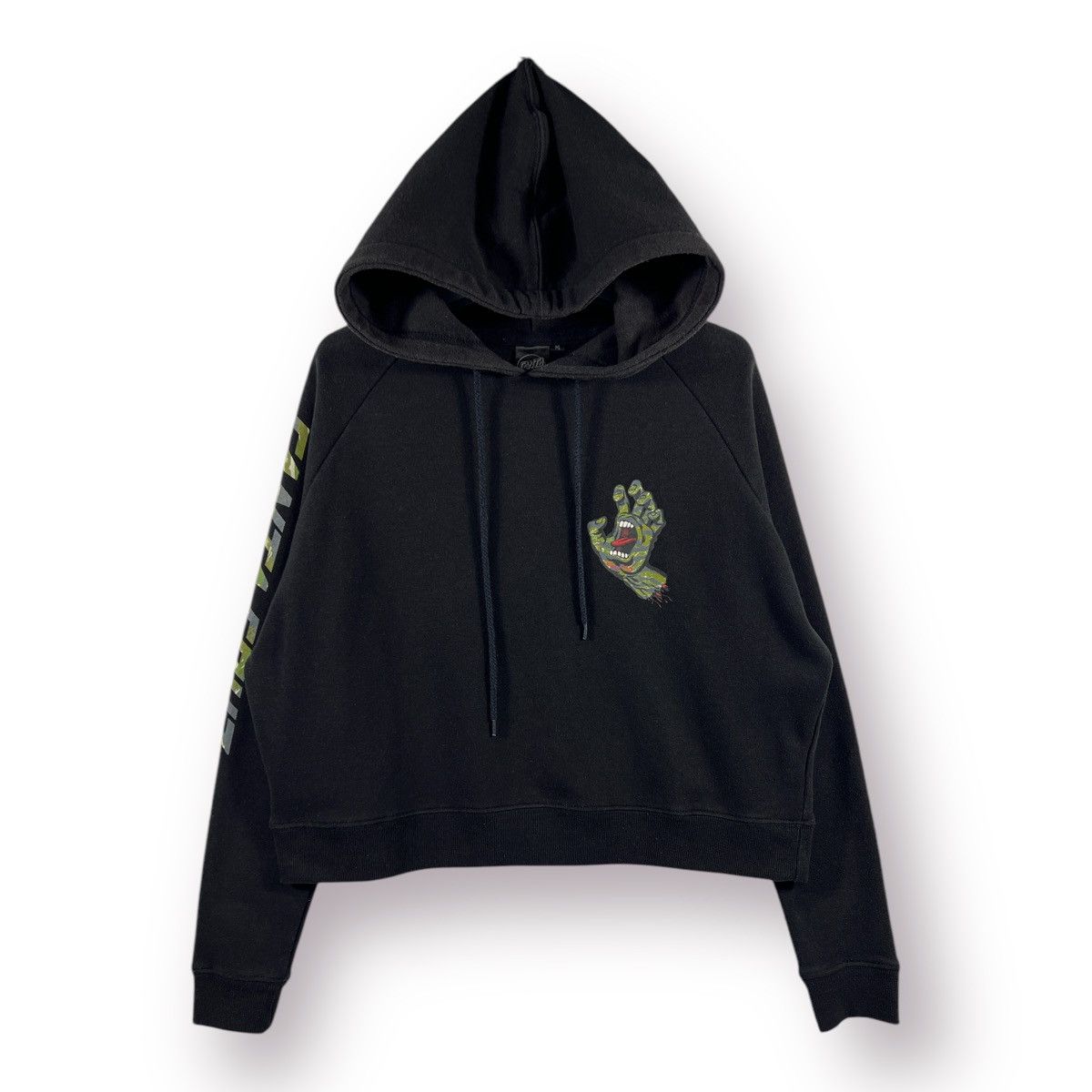 Santa Cruz Skateboards 🛹 Croped Hoodies Santa Cruz Sweatshirt - M Size M / US 6-8 / IT 42-44 - 2 Thumbnail