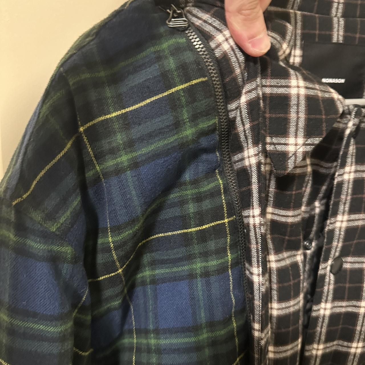 Japanese Brand Korean brand plaid quilted shirt Size US L / EU 52-54 / 3 - 2 Thumbnail