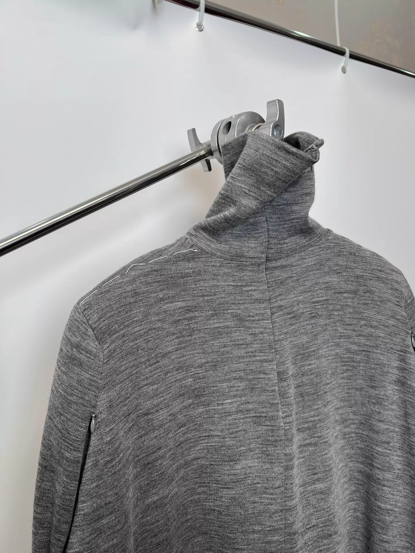 Maison Margiela Maison Margiela half-zip knit jacket sleeve zippers M Size US M / EU 48-50 / 2 - 4 Thumbnail