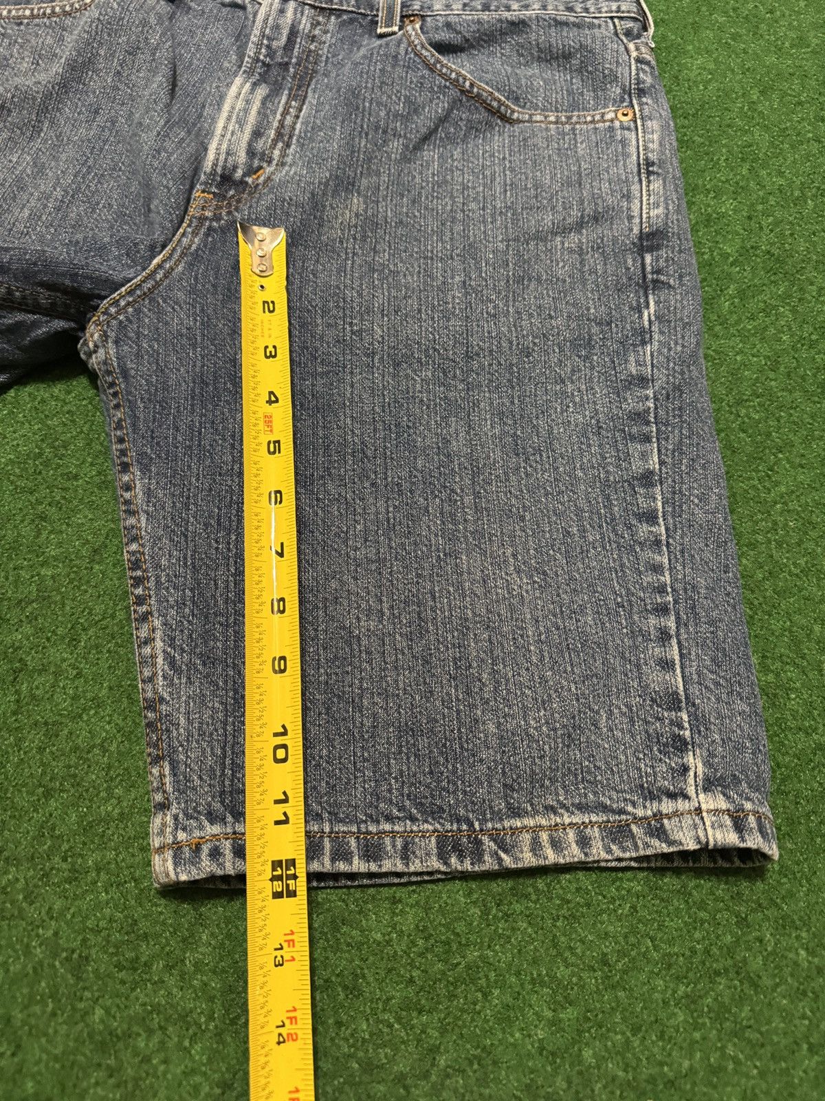 Levi's × Vintage Y2K Levi’s 505 Jorts 34 Skater Grunge Hip Hop Denim Shorts Size US 34 / EU 50 - 6 Thumbnail