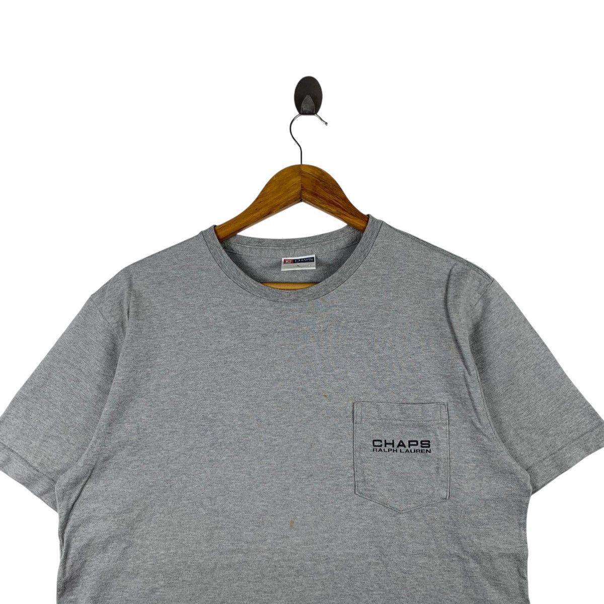 Chaps × Ralph Lauren CHAPS Ralph Lauren Casualwear Big Logo Backhit T-Shirt Size US L / EU 52-54 / 3 - 3 Thumbnail