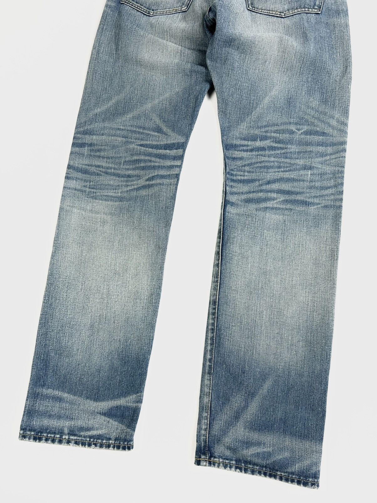 Japanese Brand Rare Ralph Lauren Double RRL Denim Pants Jeans Selvege Japan Size US 36 / EU 52 - 3 Thumbnail