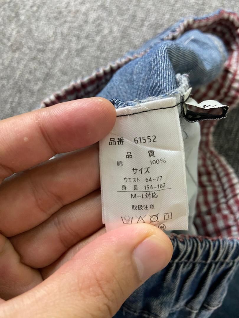 Japanese Brand K.Three Brand Retro Fish Embroidery Jeans (197) Size US 26 / EU 42 - 6 Thumbnail