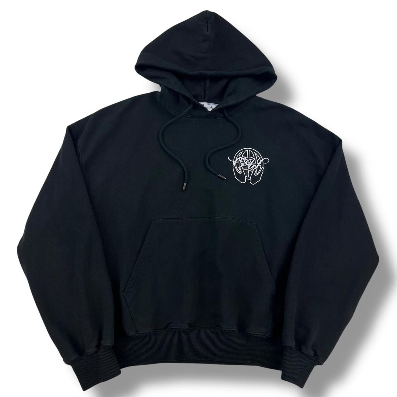 Off-White Off-White Hand Arrows Hoodie Black Size US L / EU 52-54 / 3 - 3 Thumbnail