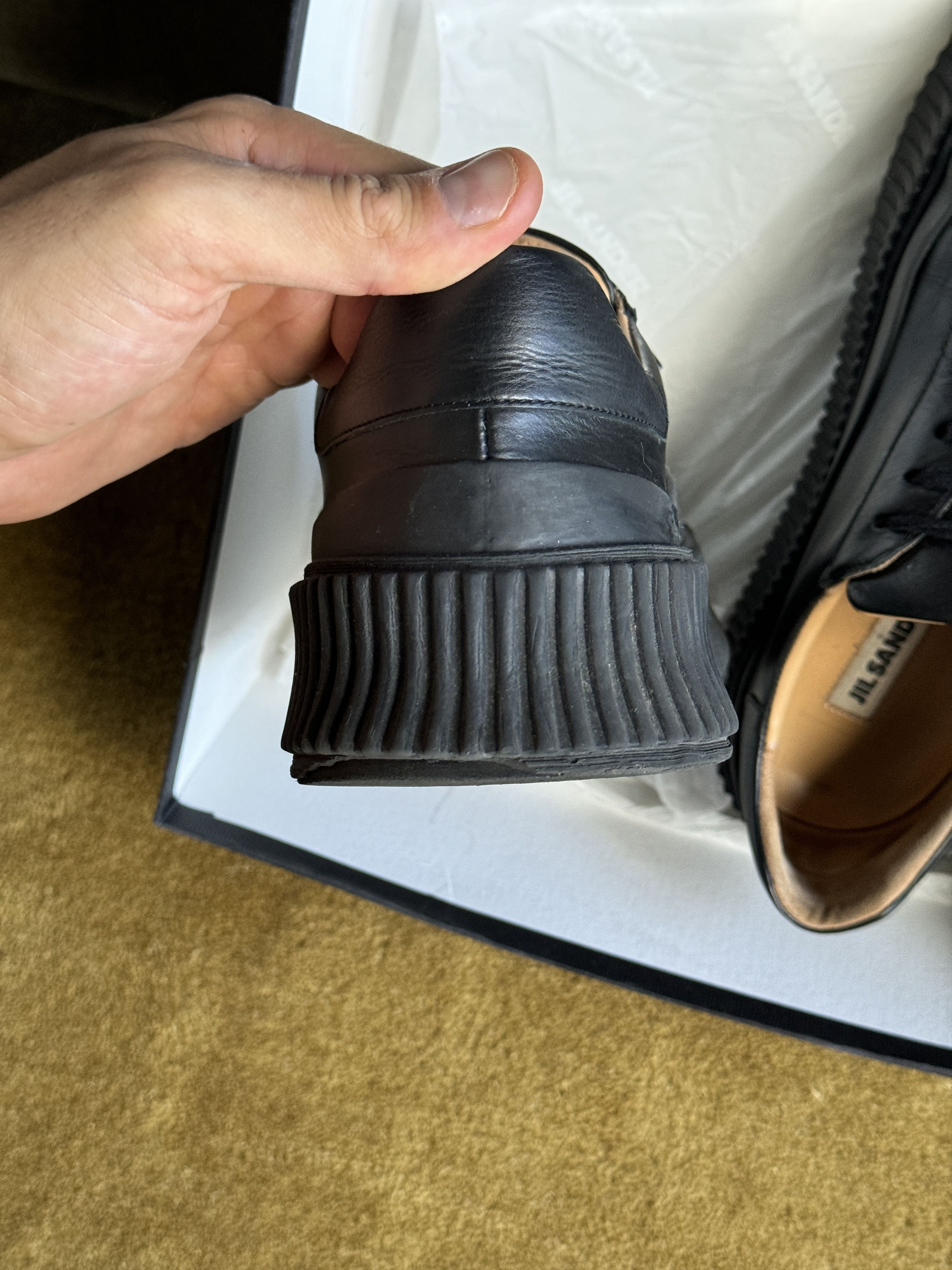 Jil Sander Jil Sander Black Mens Sneaker Size US 9 / EU 42 - 5 Thumbnail