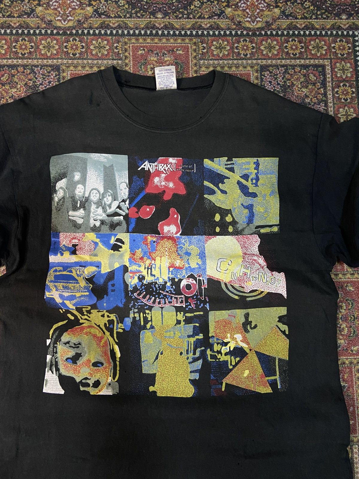 Band Tees Vintage 90s Anthrax Band Size US M / EU 48-50 / 2 - 3 Thumbnail