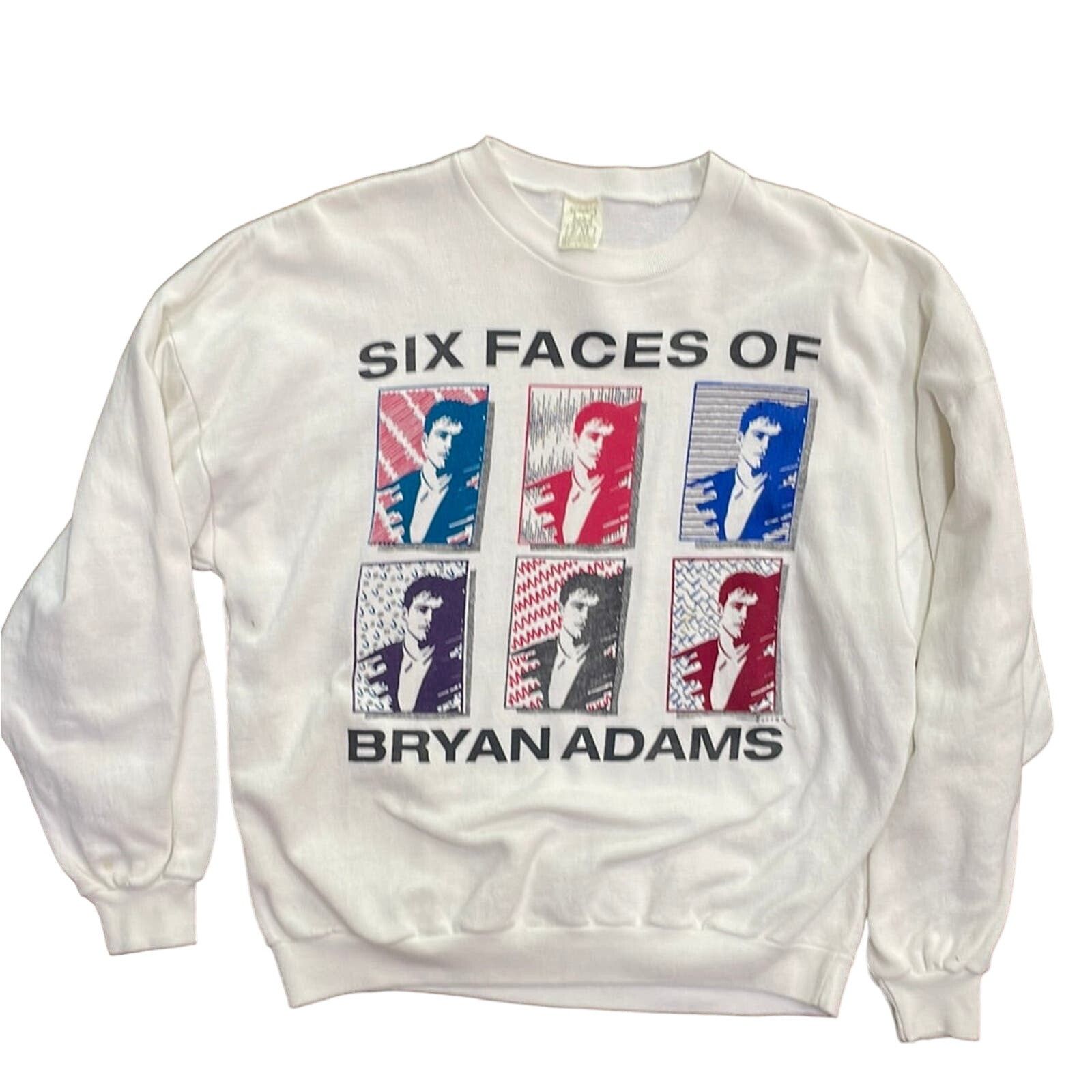 Vintage 1987 Bryan Adams Into The Fire Europe Tour 1987 Crewneck XL Size US XL / EU 56 / 4 - 1 Thumbnail