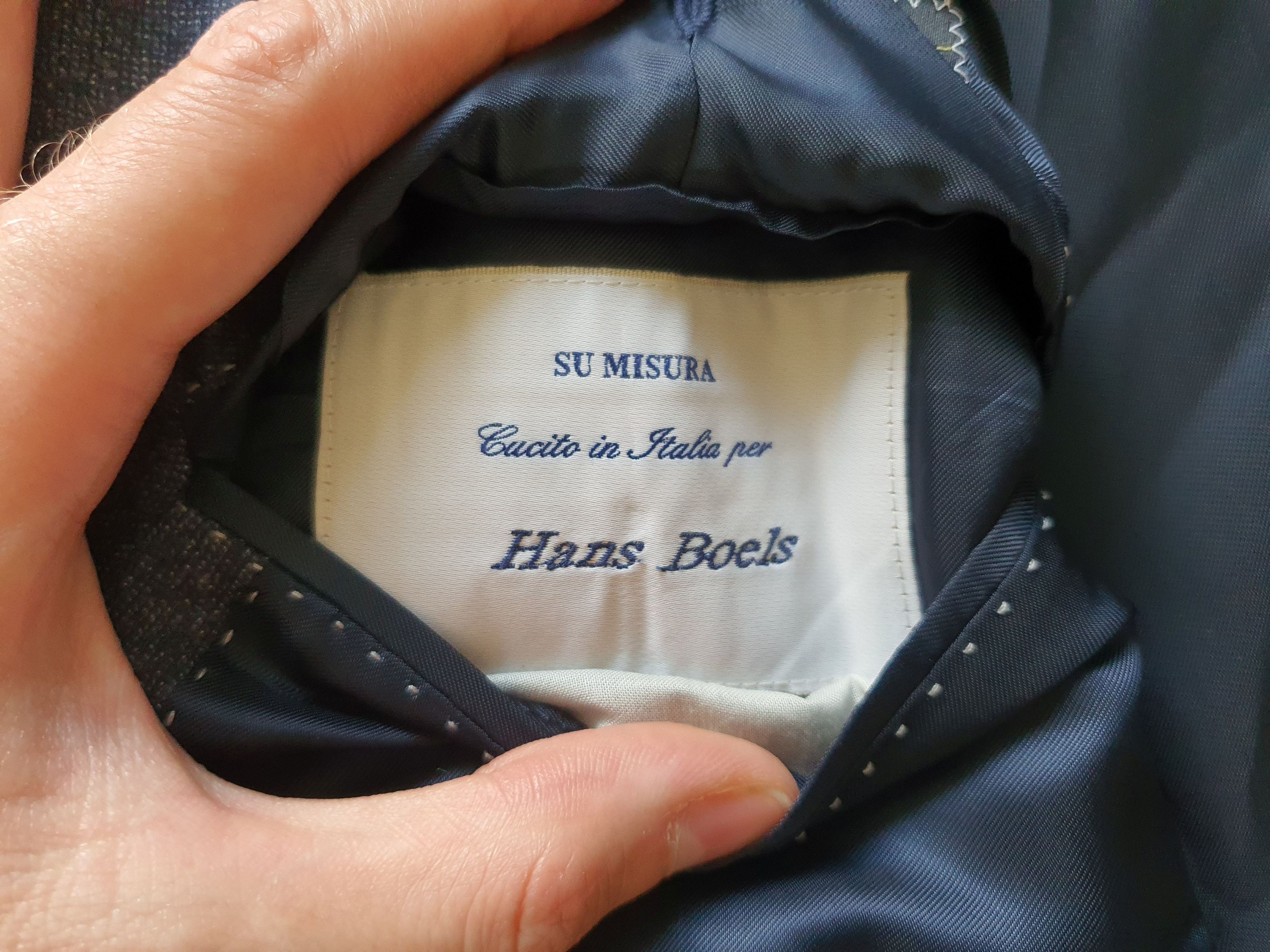 Handmade × Pal Zileri SU MISURA (MTM) - Blazer Sports Coat Suit Jacket Size 50R - 7 Thumbnail