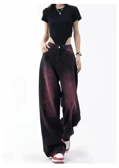 Japanese Brand Loose Washed Youth Fashion High Street Size 34" / US 12 / IT 48 - 4 Thumbnail