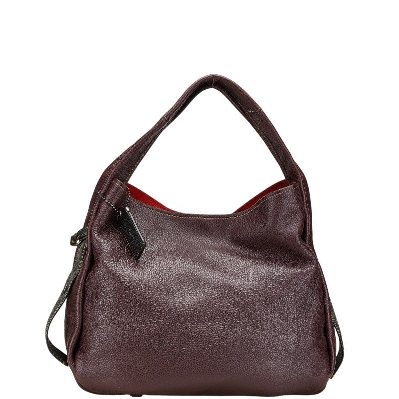 Coach Coach Bandit Hobo Leather Shoulder Bag Leather Tote Bag 86760 in Purple, Women's