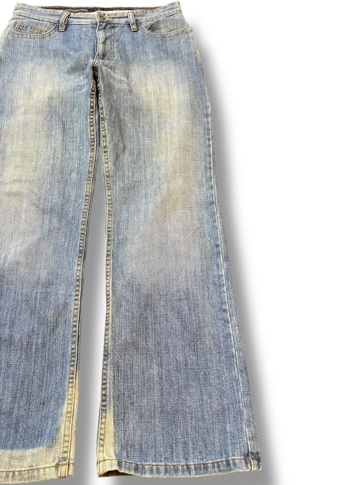 Jasper Conran Vintage Jasper conran Baggy Faded Denim Size US 31 - 4 Thumbnail