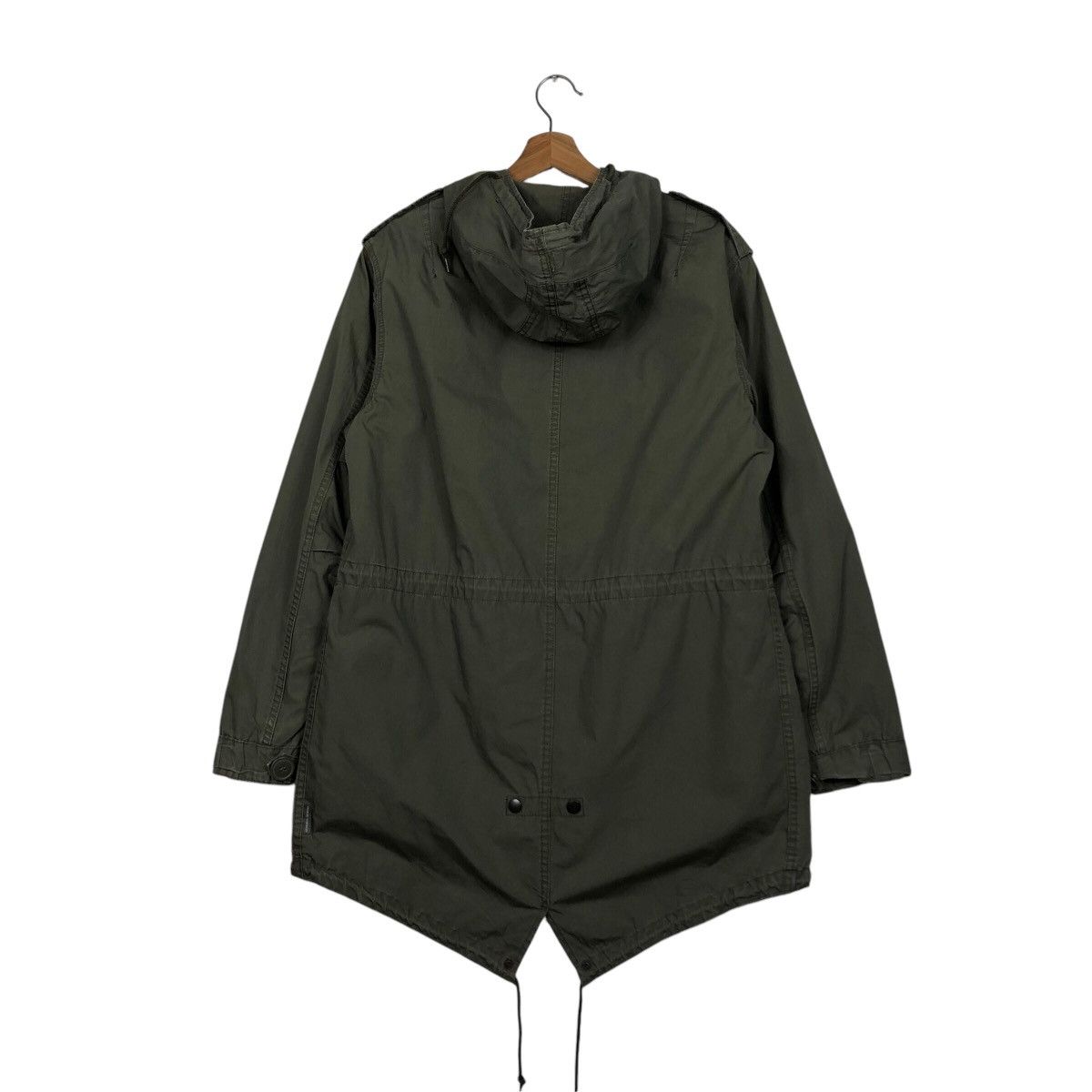 Alpha Industries × Vintage 📌Vintage Heavy Military Parka Jacket Alpha Industries Size US M / EU 48-50 / 2 - 9 Thumbnail