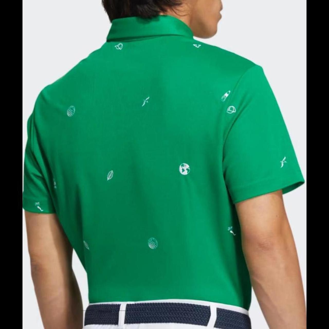 Adidas Mens Play Green Monogram Golf 8cae Size US L / EU 52-54 / 3 - 5 Thumbnail