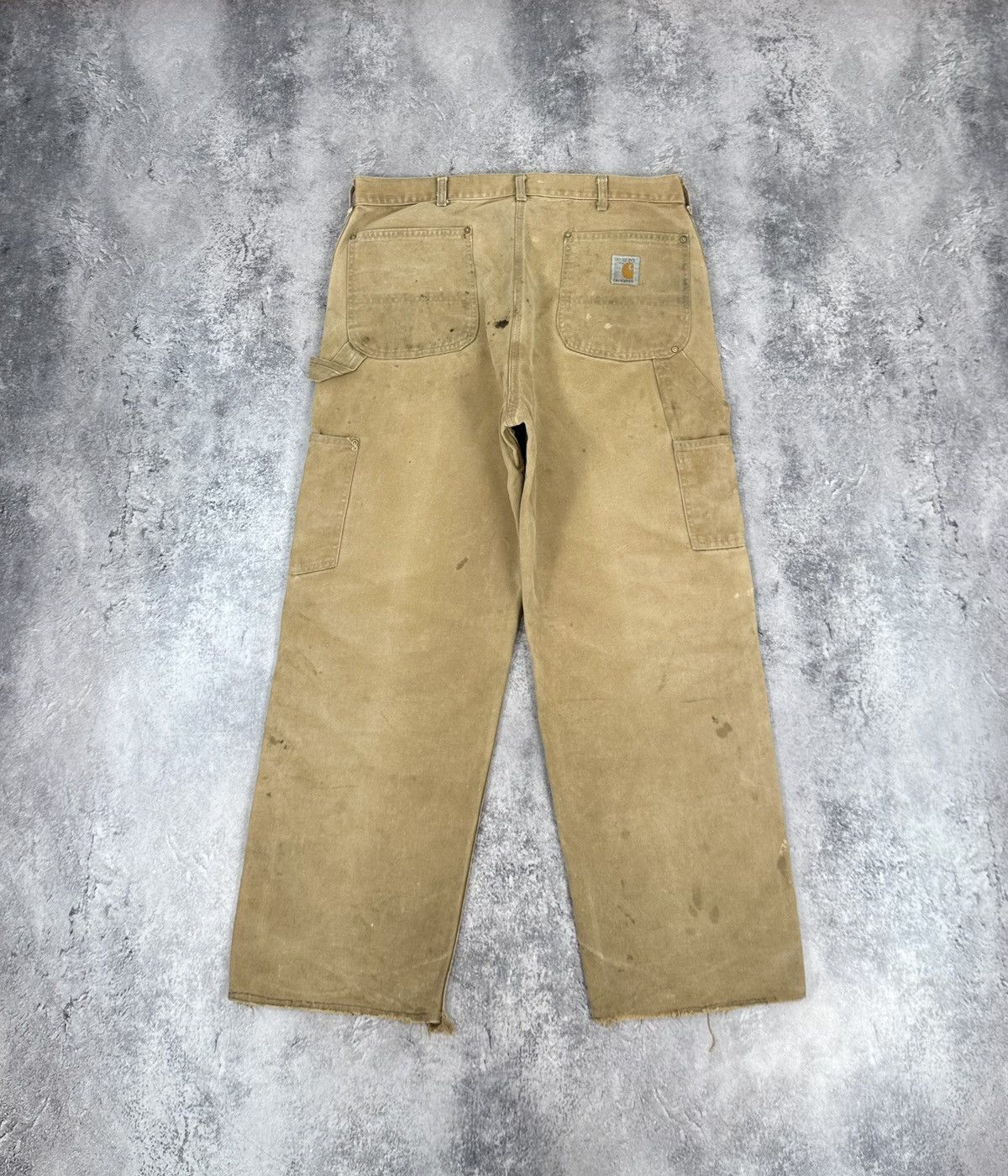 Carhartt Vintage 80s Carhartt 100 Year Anniversary USA Utility Pants Size US 38 / EU 54 - 2 Thumbnail