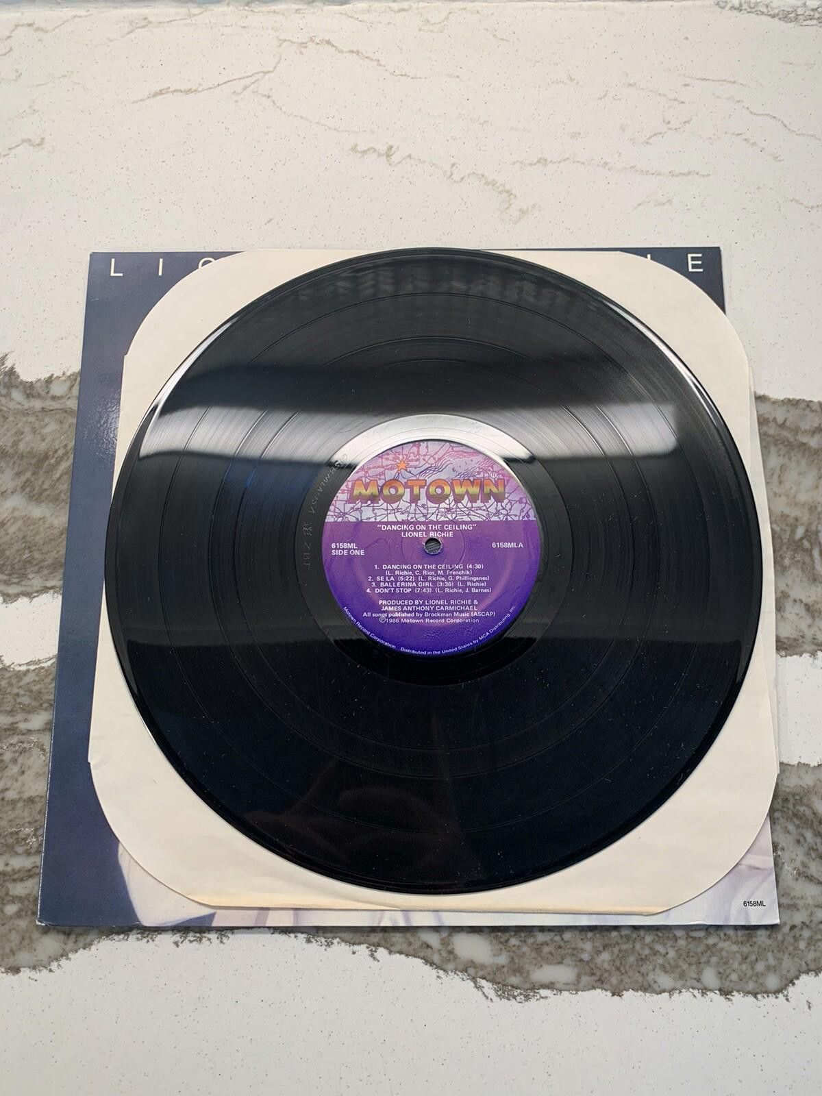 Designer LIONEL RICHIE-DANCING ON THE CEILING-ORIGINAL 1986 MOTOWN Size ONE SIZE - 6 Thumbnail