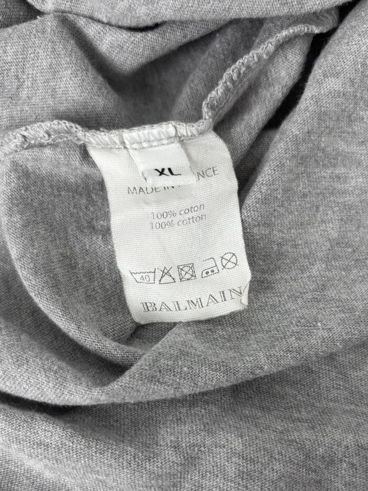 Balmain A/W 2010 Shotgun T-Shirt (Decarnin, AW10/FW10, Distressed) Size US XL / EU 56 / 4 - 9 Thumbnail