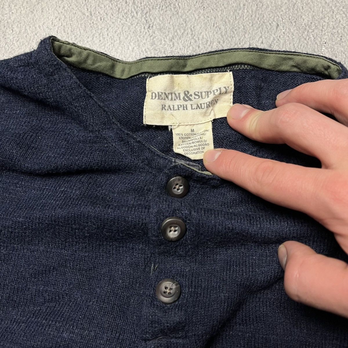 Denim & Supply Ralph Lauren × Polo Ralph Lauren PRL Denim & Supply Ralph Lauren y2k sweatshirt Size US M / EU 48-50 / 2 - 4 Thumbnail