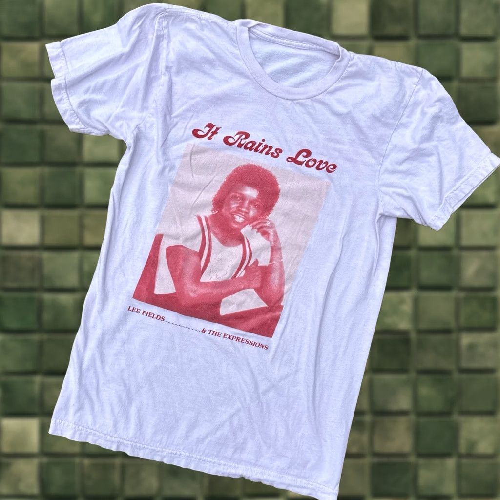 Lee Lee Fields It Rains Love Tour T Shirt Soul Funk Band White S Mens Size US S / EU 44-46 / 1 - 1 Thumbnail
