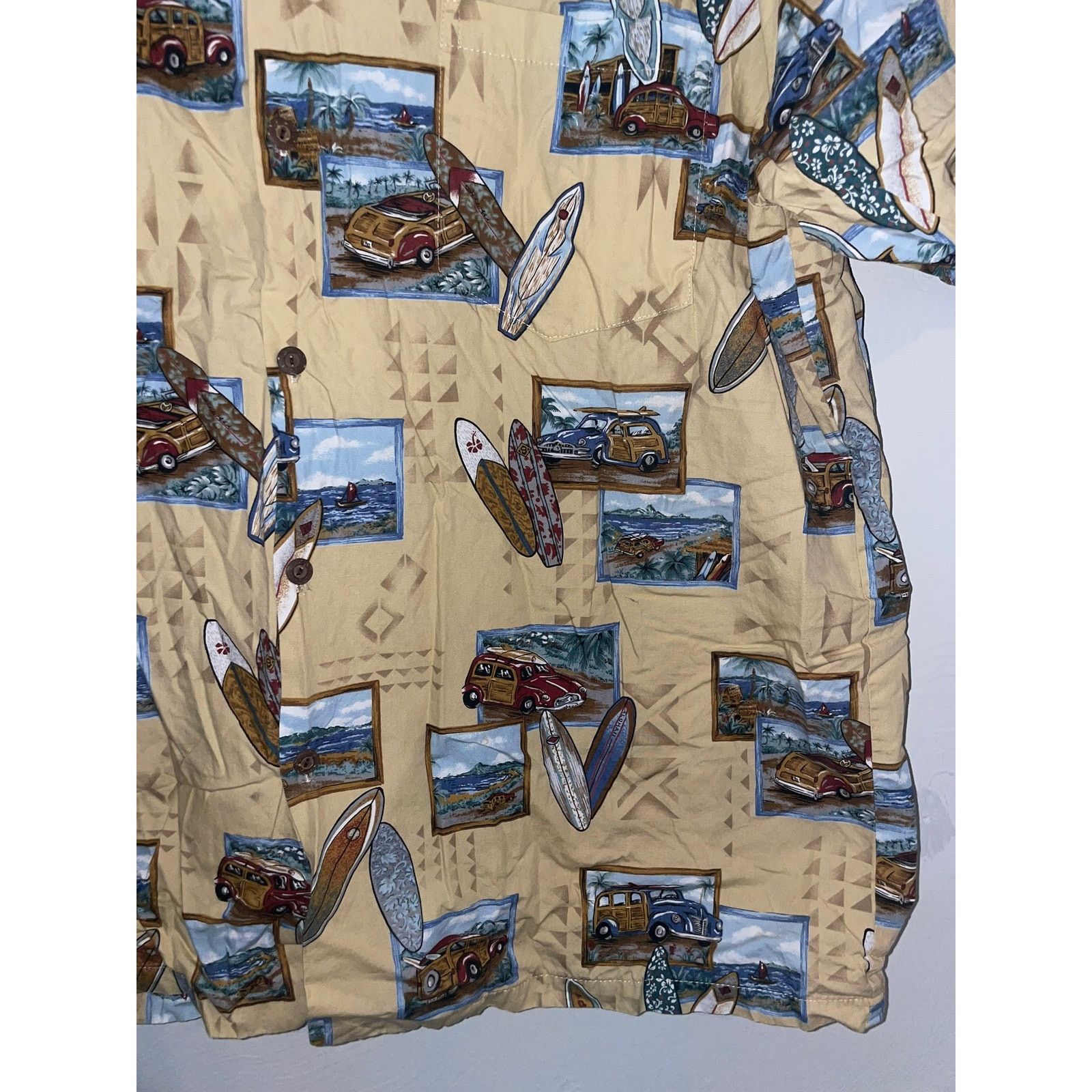 Pacific Legend Vintage Car Button Down Shirt Pacific Legend Hawaiian Tee X Size US XL / EU 56 / 4 - 5 Thumbnail