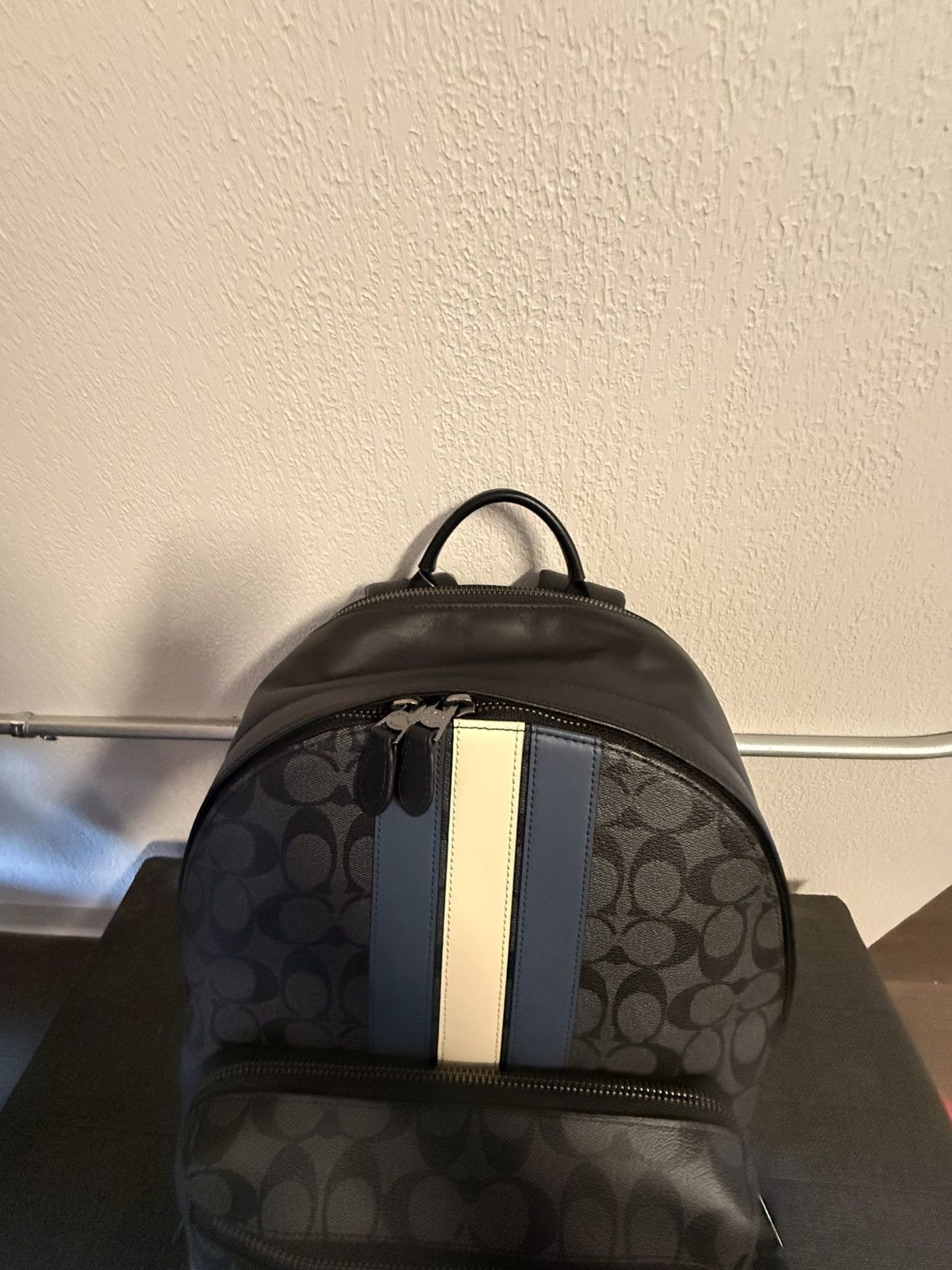 Coach Coach West Backpack Varsity Signature (NEW + TAG ON) Size ONE SIZE - 3 Thumbnail
