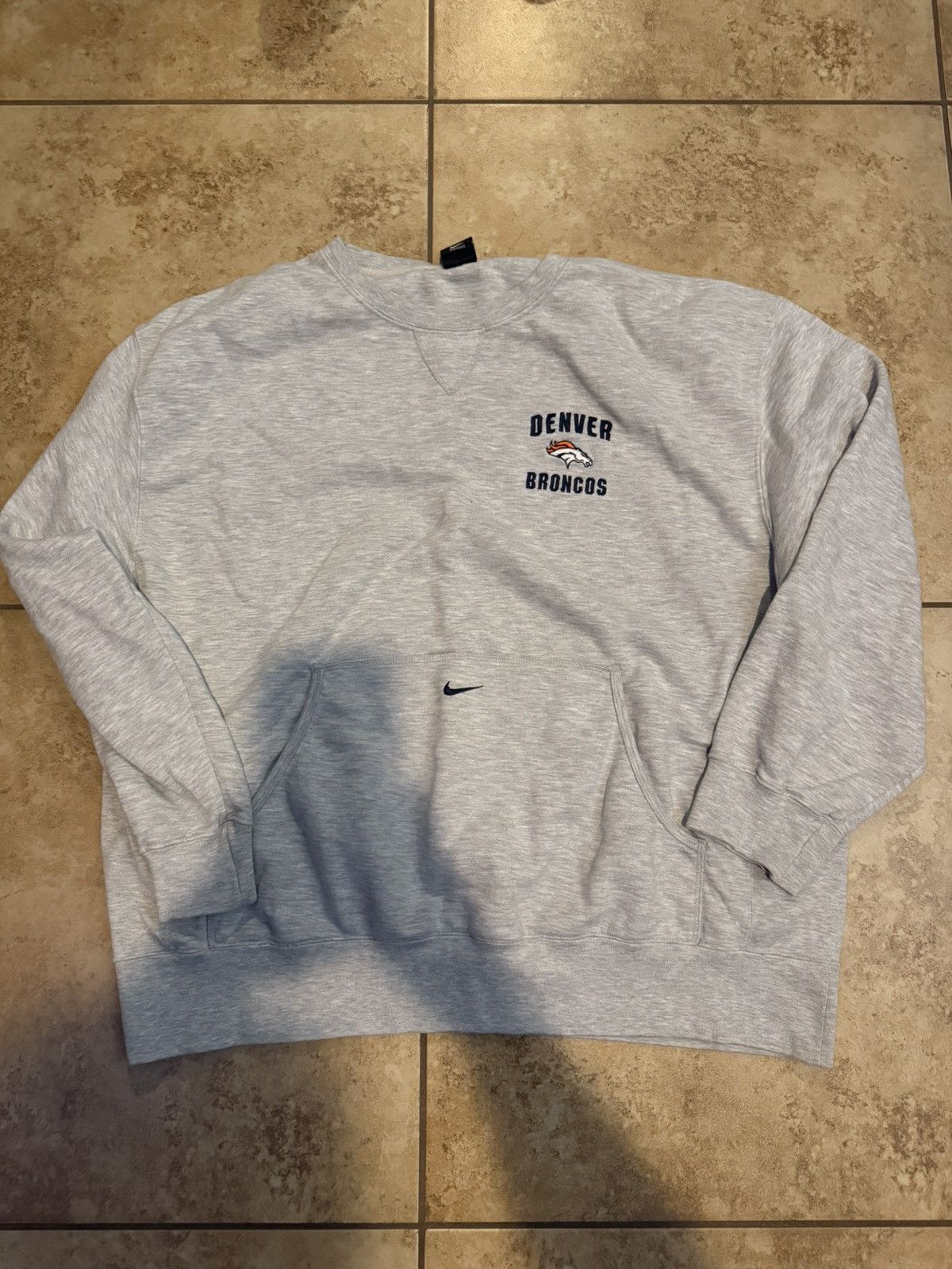 NFL × Vintage Vintage Broncos crewneck Size US XXL / EU 58 / 5 - 1 Thumbnail