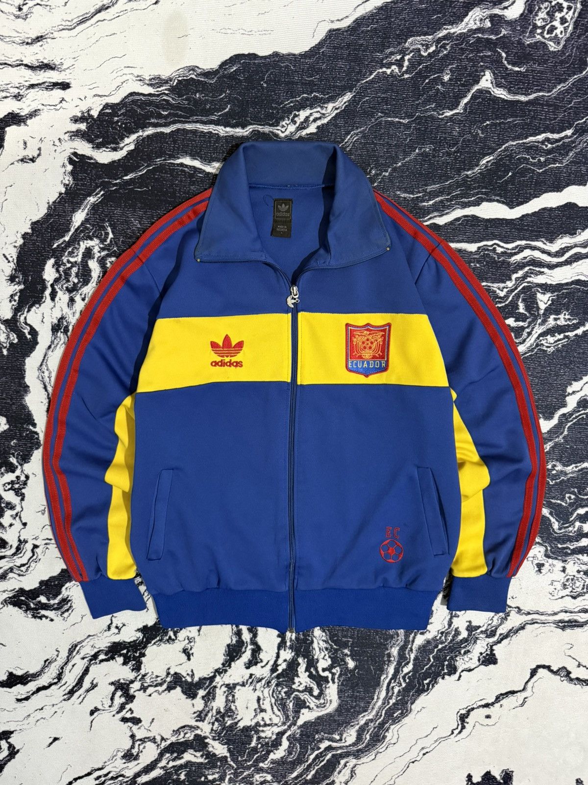 Vintage Vintage adidas ecuador football soccer tracktop Size US S / EU 44-46 / 1 - 1 Thumbnail