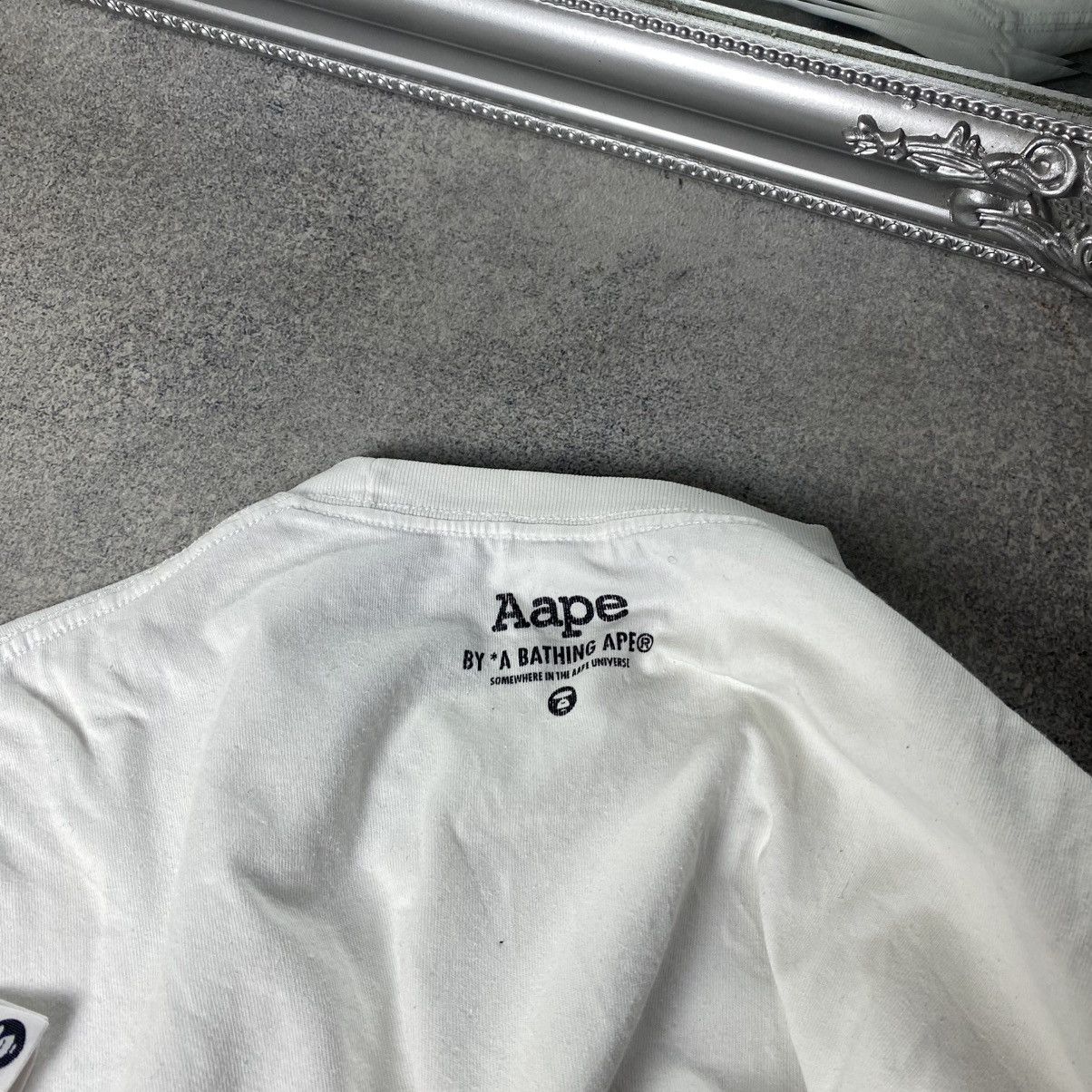 Aape Aape Big Face Logo T-shirt Size L Size US L / EU 52-54 / 3 - 17 Thumbnail