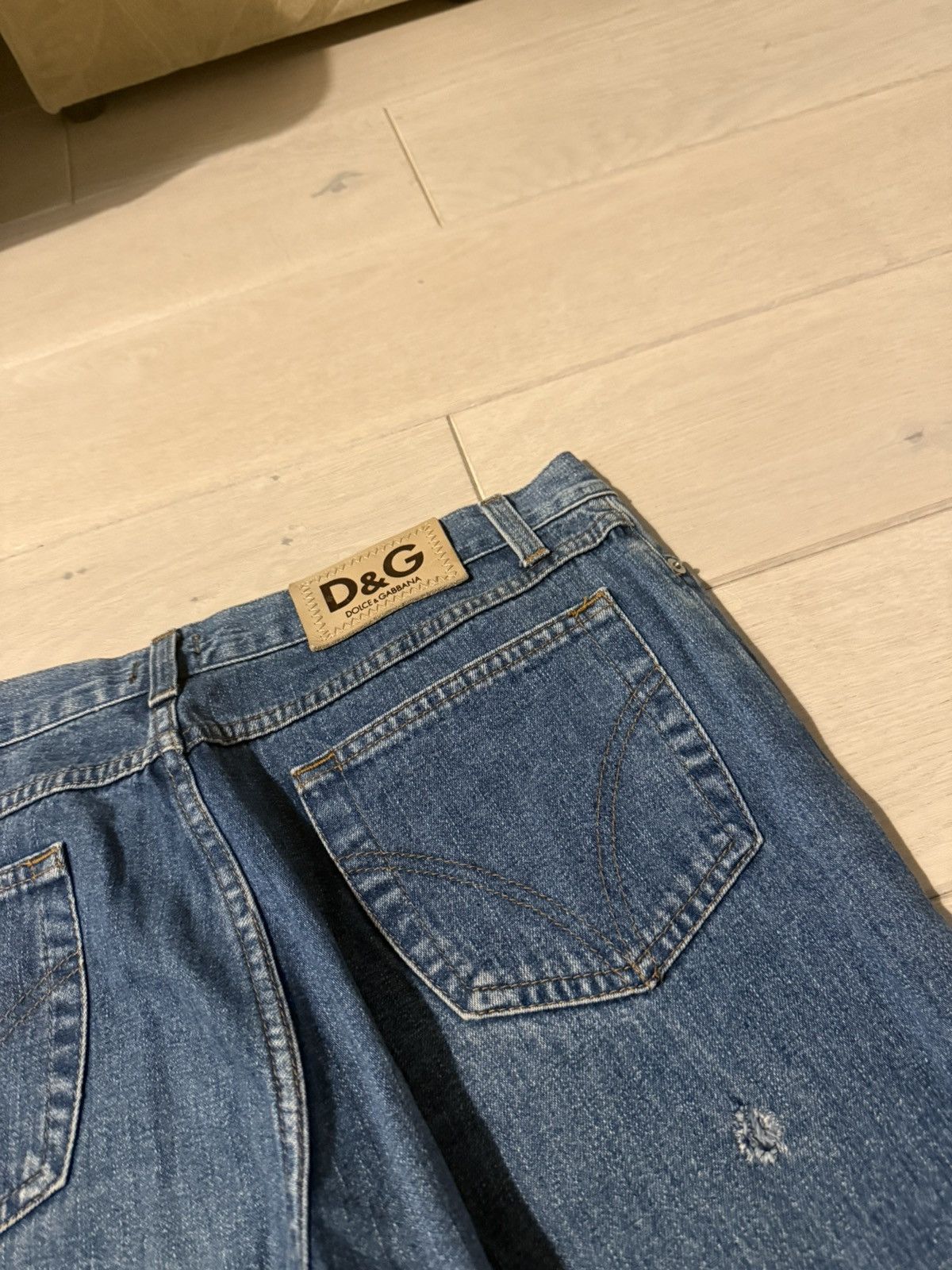 Dolce & Gabbana Crazy Rare Vintage Dolce & Gabbana jeans Y2k hype item Size US 30 / EU 46 - 4 Thumbnail