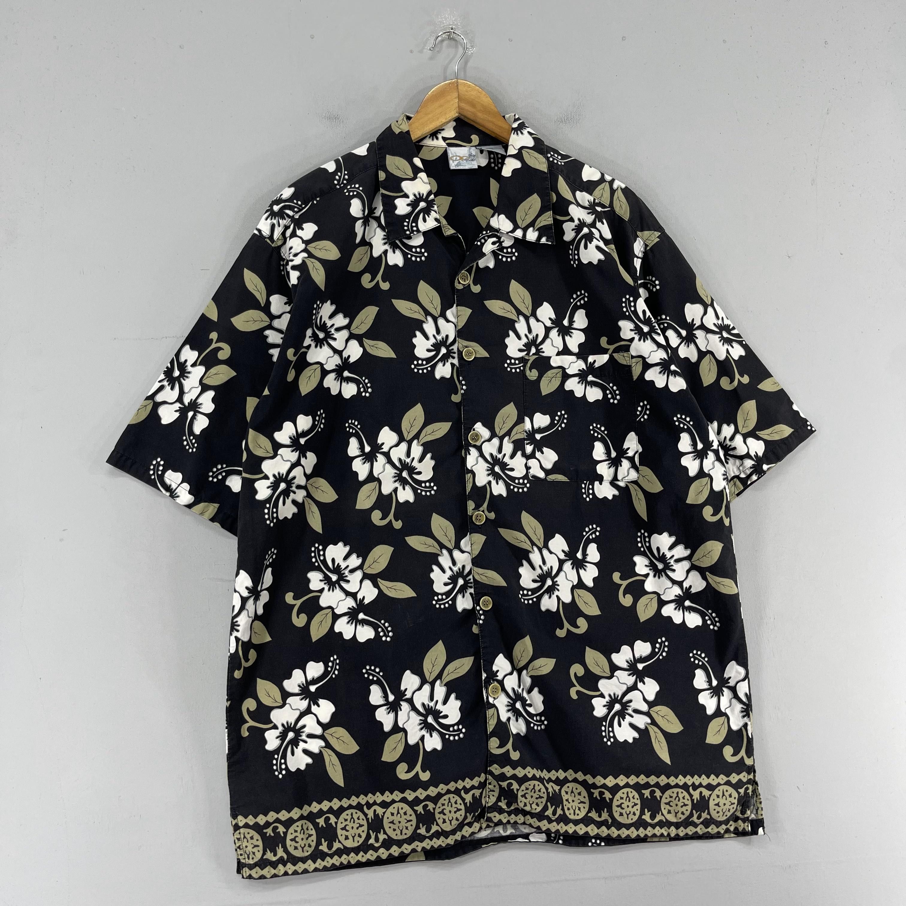 Ocean Pacific × Vintage Vintage OCEAN PACIFIC Hawaii Floral Hibiscus Motive Shirt Size US XL / EU 56 / 4 - 4 Thumbnail