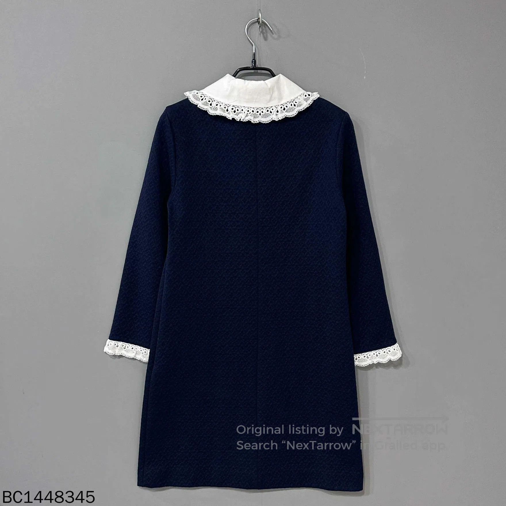 Miu Miu navy lace collar dress by miumiu. Size US S / EU 44-46 / 1 - 3 Thumbnail