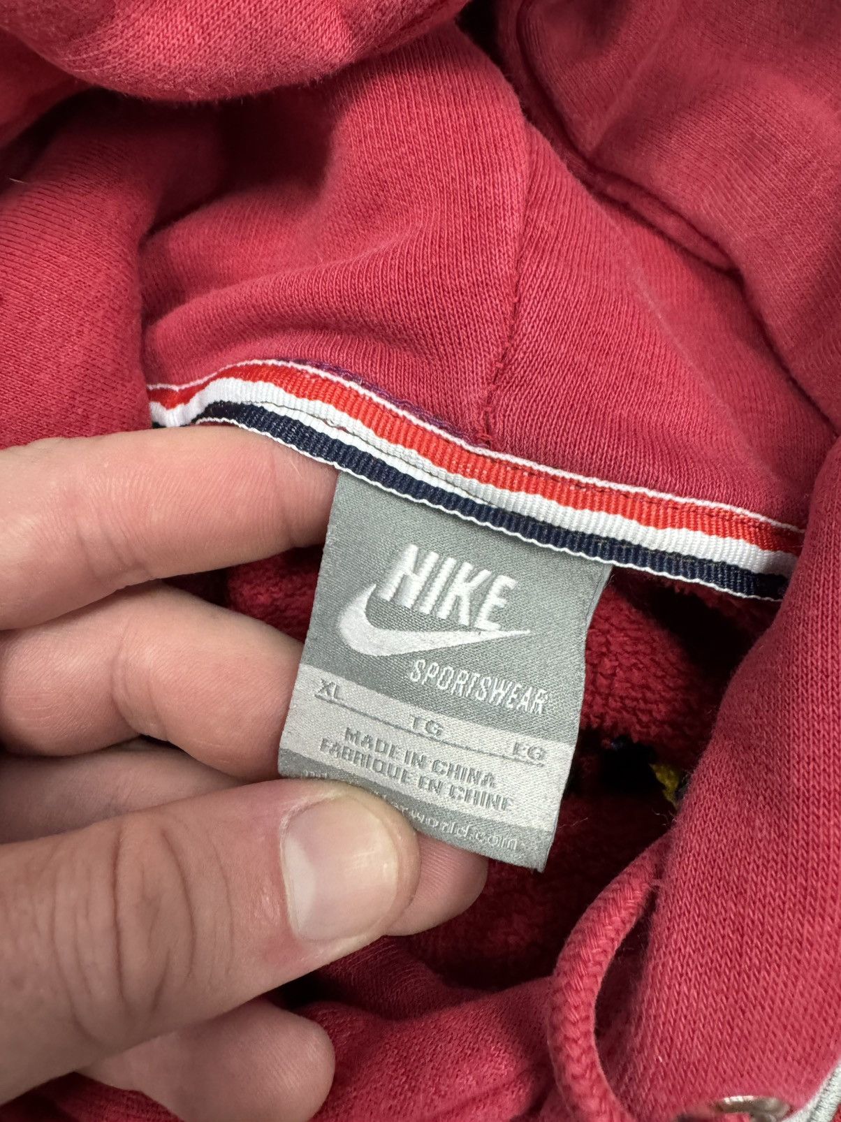 REWORKED NIKE 1 of 1 Coogi sweater custom hoodie sweatshirt