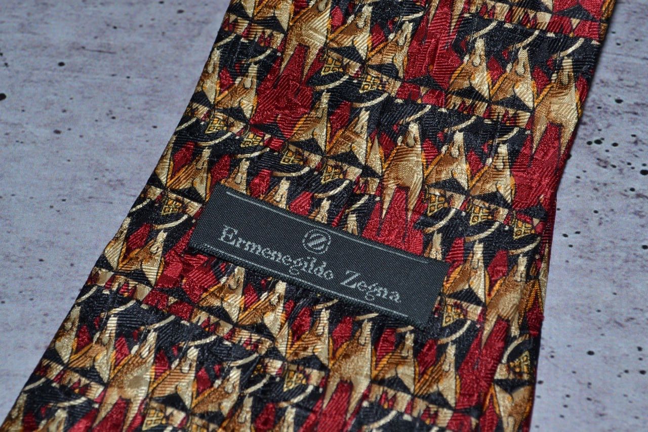 Ermenegildo Zegna × Vintage Vintage ermenegildo zegna Tie Silk Size ONE SIZE - 9 Thumbnail