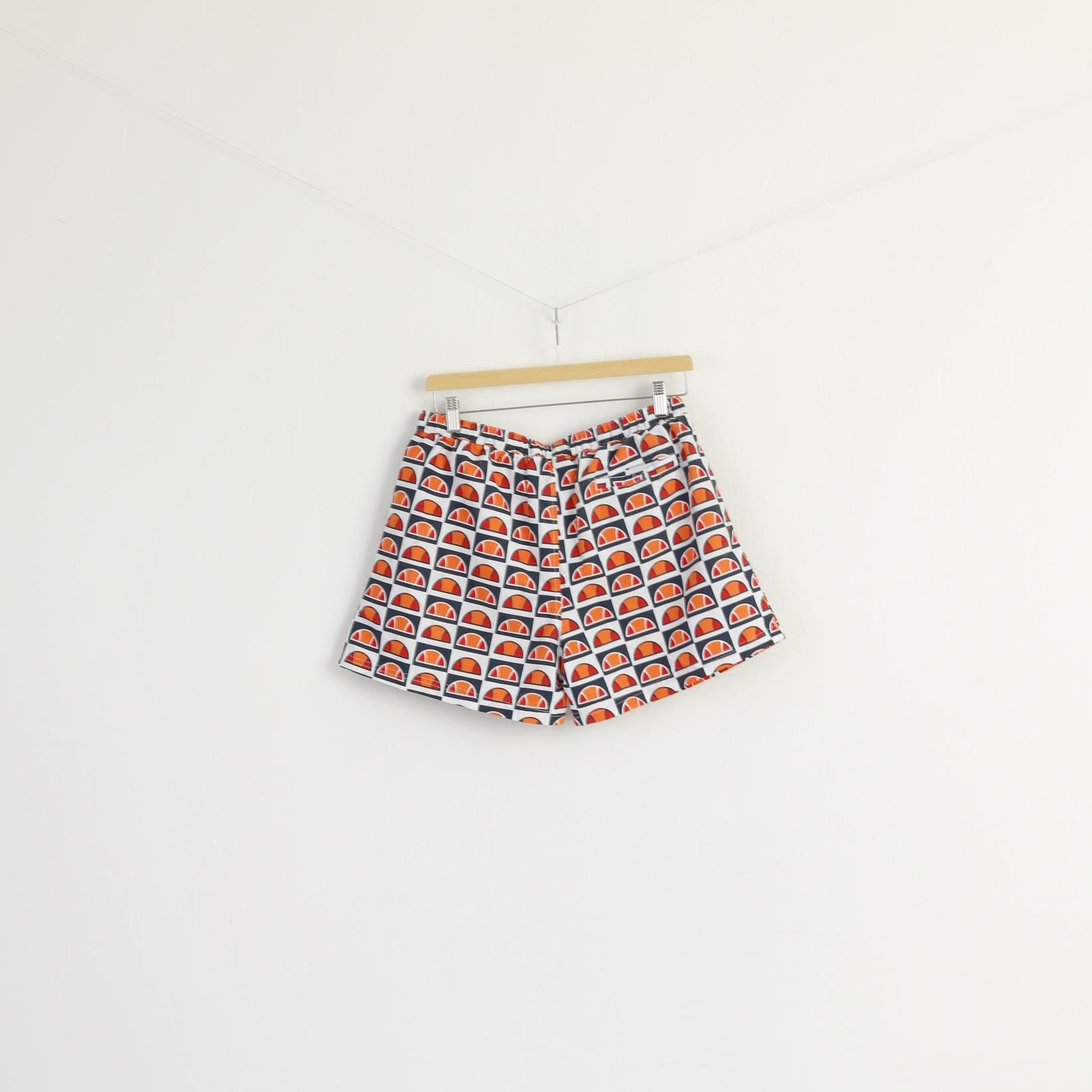 Ellesse Ellesse Women M Shorts White Logo print Summer 8305 Size 26" / US 2 / IT 38 - 4 Thumbnail