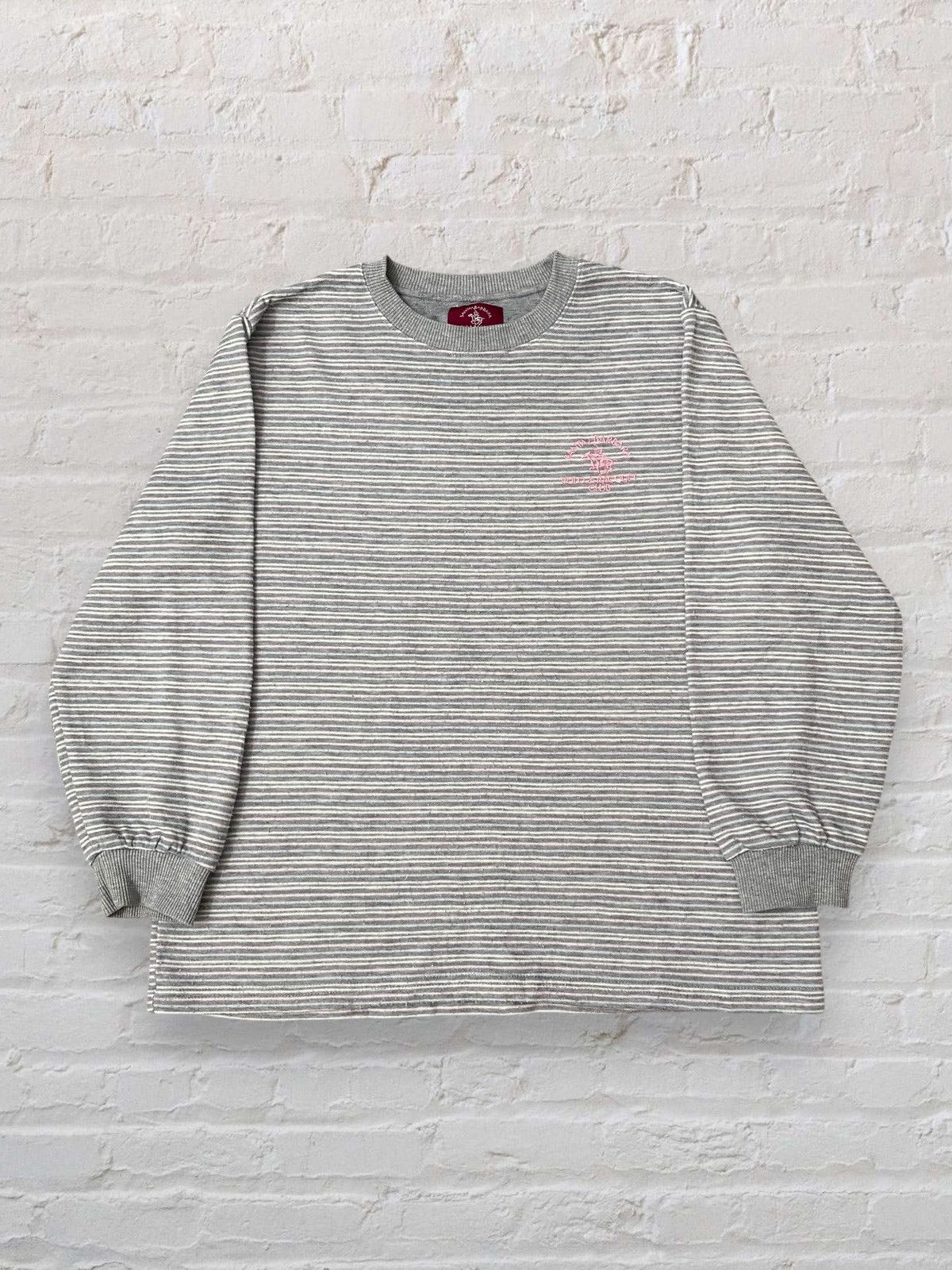 Japanese Brand × Vintage POLO & RACQUET CLUB SANTA BARBARA STRIPES LONGSLEEVE Size US M / EU 48-50 / 2 - 1 Thumbnail
