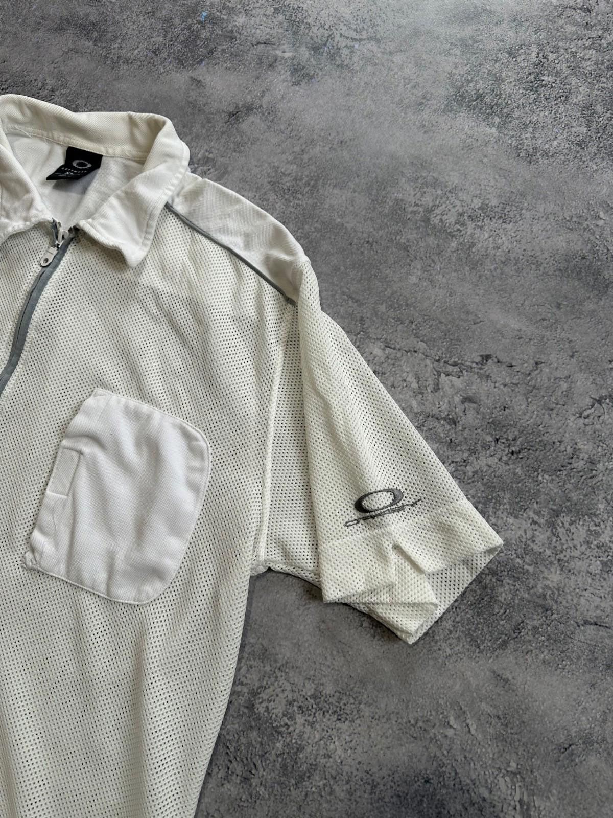 Oakley Oakley Vintage Polo Shirt Zip Sz XL Size US XL / EU 56 / 4 - 3 Thumbnail